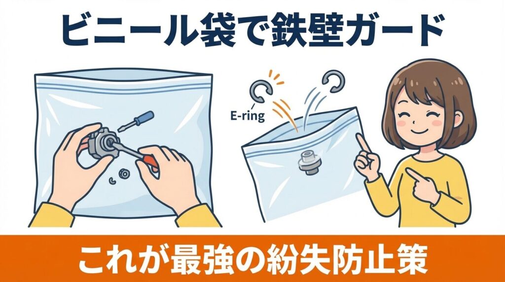 【必須】透明なビニール袋の中で作業する基本テクニック