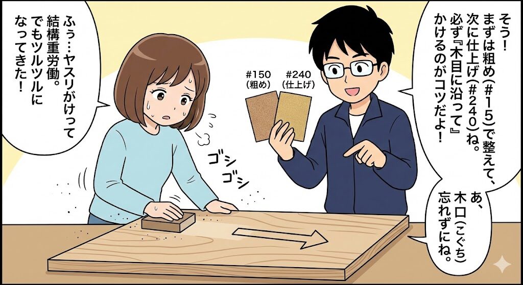 失敗しないためのヤスリがけと下地処理