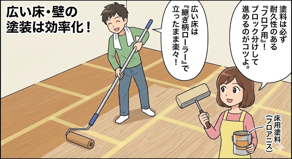 壁や床の合板をリメイクするDIYの手順