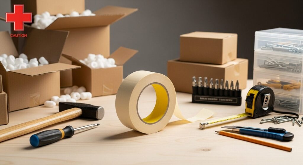 100均ダイソーの養生テープ徹底活用術と注意点