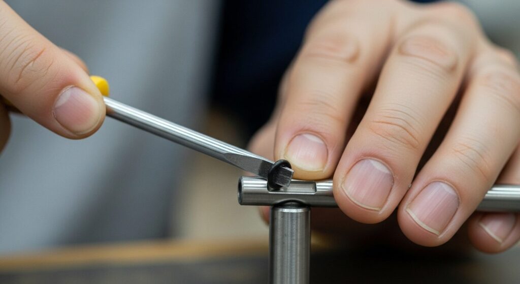 Eリングの外し方はマイナスドライバーが鍵