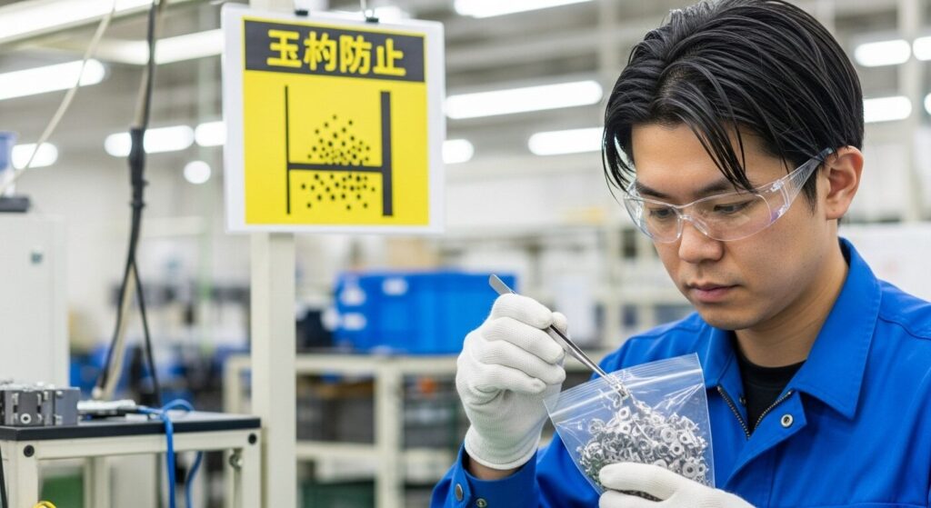 部品の飛散を防ぐ安全対策と準備