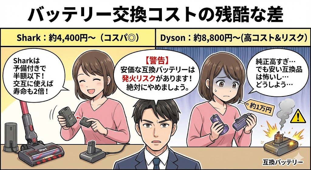 本体価格より怖い？「バッテリー交換コスト」の残酷な差