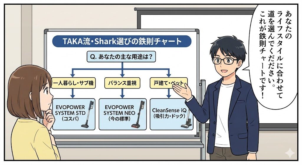 失敗しない基準：ライフスタイル別おすすめモデルの選び方