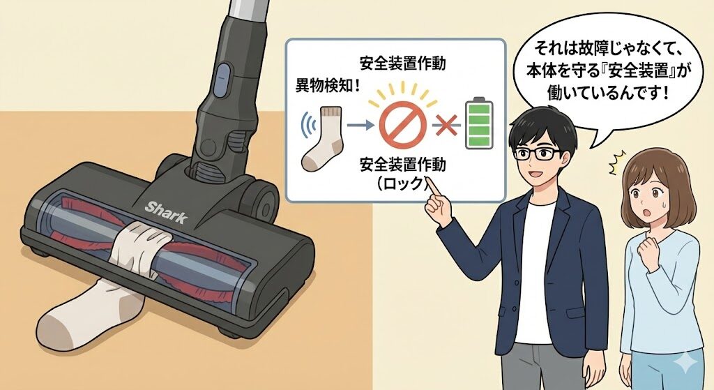 まず確認!動かないのは「充電切れ」ではなく「安全装置」の可能性大