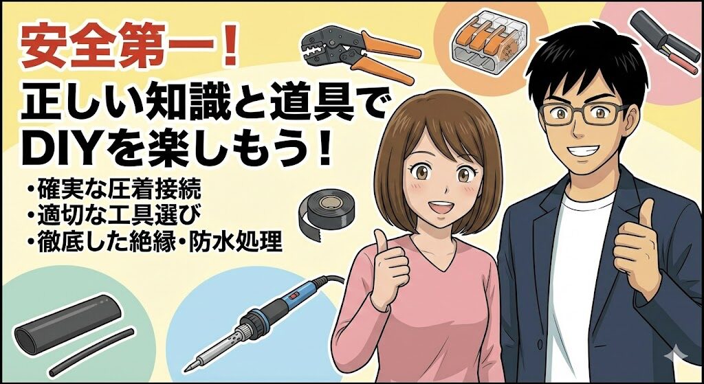 安全で確実な配線のつなぎ方まとめ