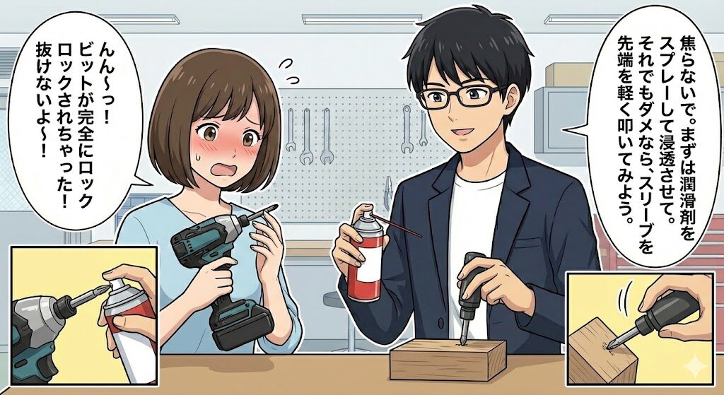 ビットが抜けないトラブルの対処法