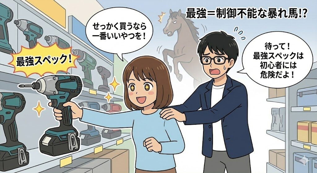 なぜ「トルク最強」を選んではいけないのか？（失敗談）