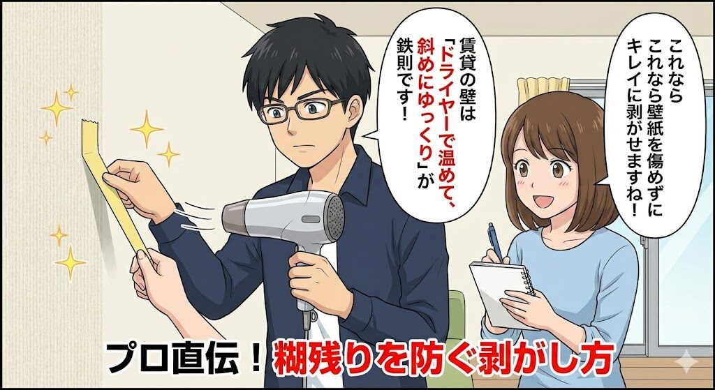賃貸の壁・床にはどっち？素材別の相性と剥がし方