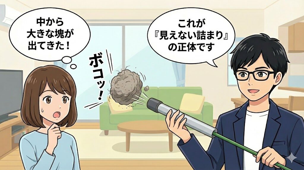 実体験:延長管の「見えない詰まり」を解消した話