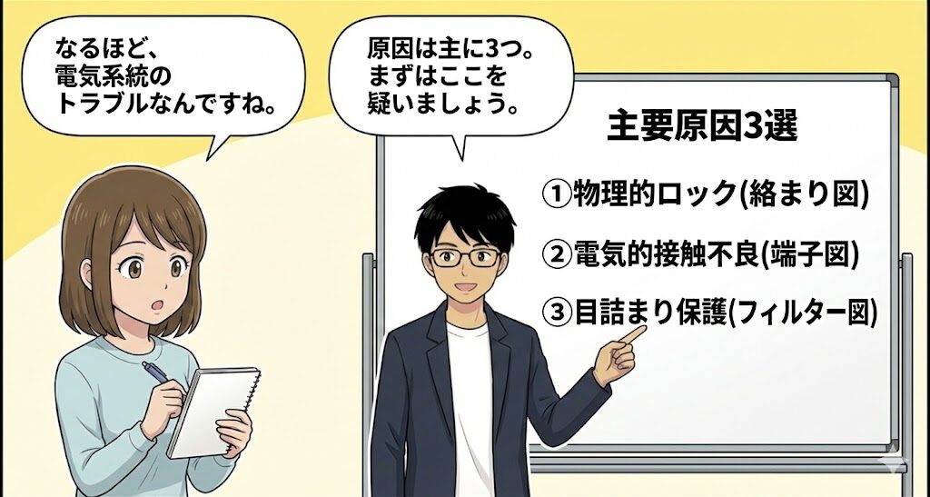 【結論】ダイソン掃除機のヘッドが回らない時の3つの主要原因