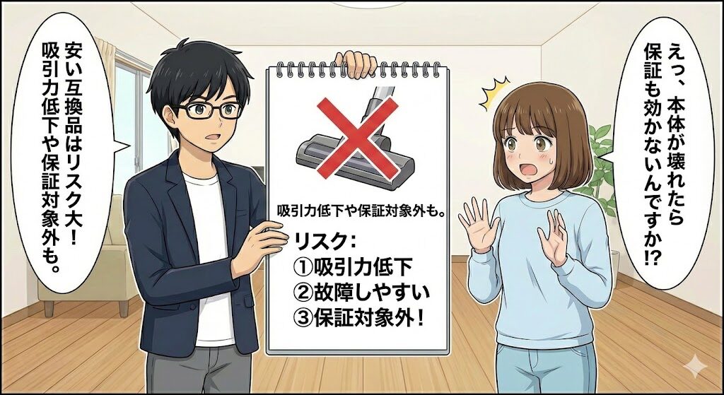 安価な「互換品ヘッド」はアリ？純正品との違いと注意すべきリスク