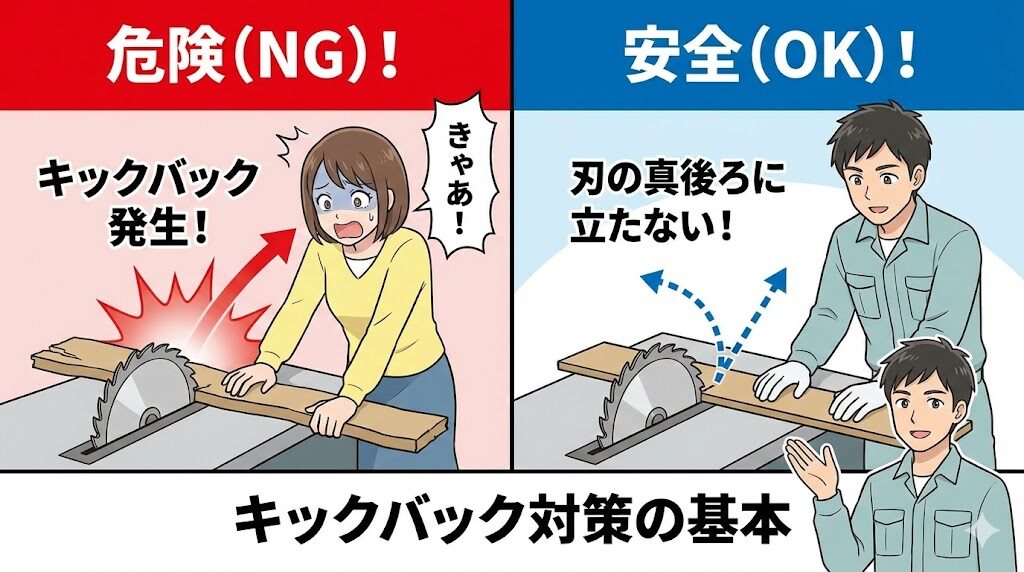 キックバックの原因と対策で事故防止