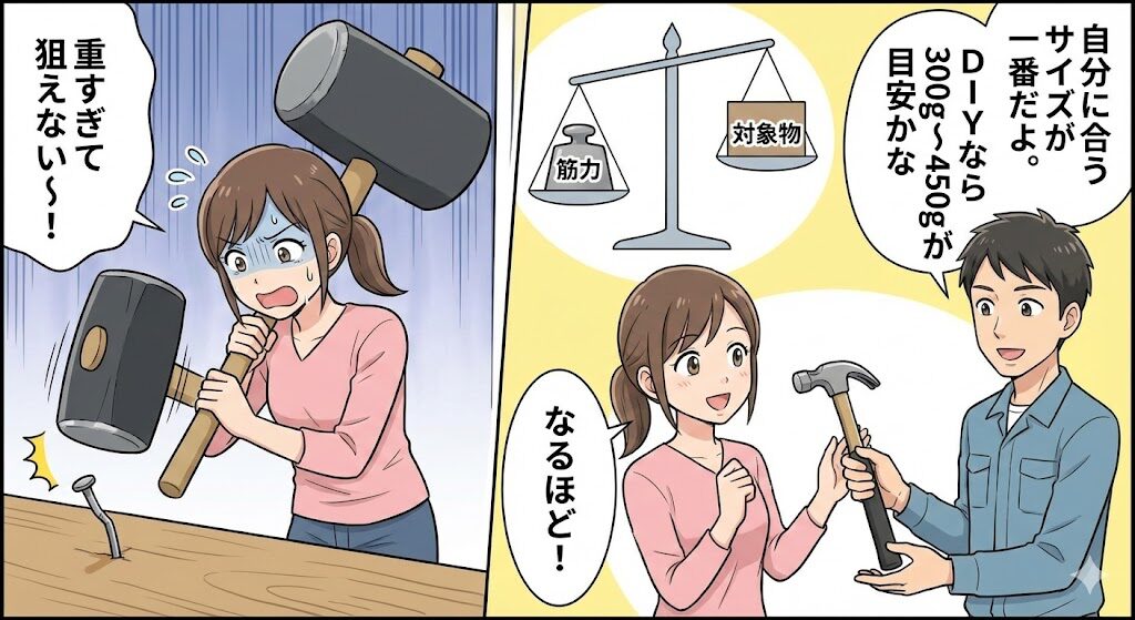 DIYや現場で役立つサイズの選び方