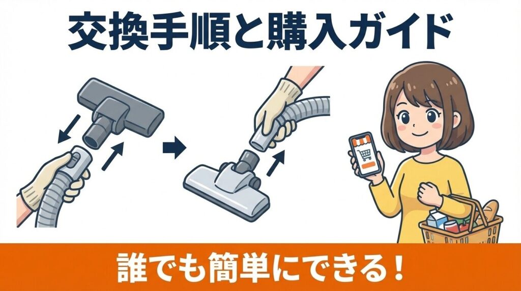実践！日立掃除機の部品交換手順と安く買うガイド