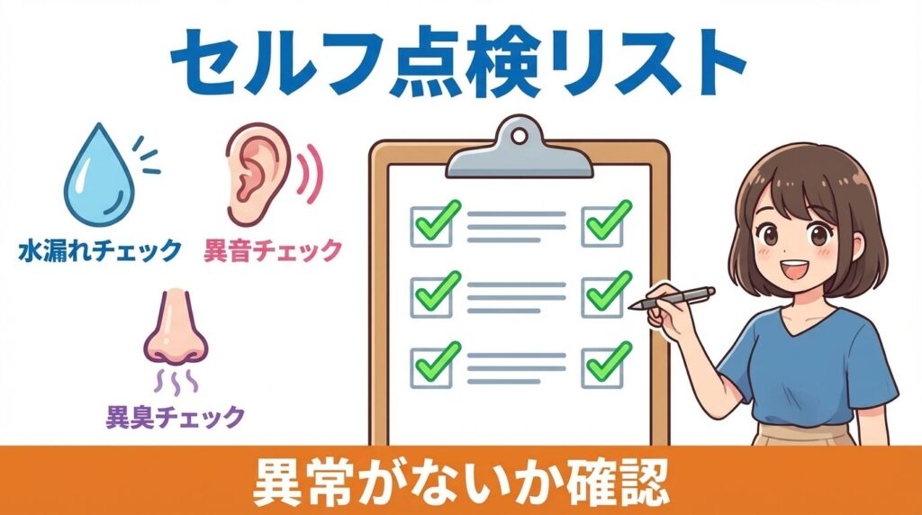 解除前に必須！5分でできるセルフ点検リスト