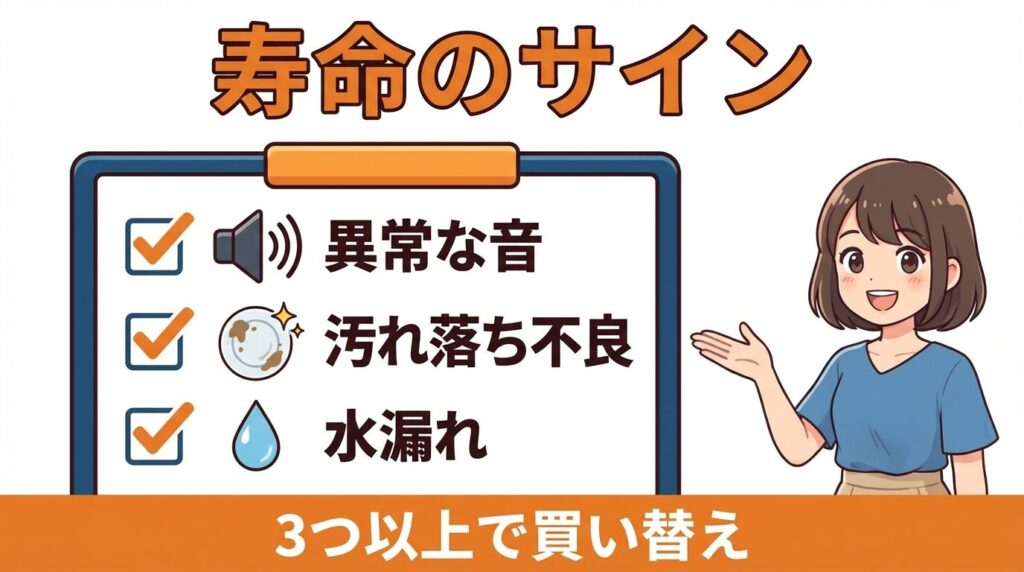 修理か買い替えか迷ったら？寿命サインのチェックリスト