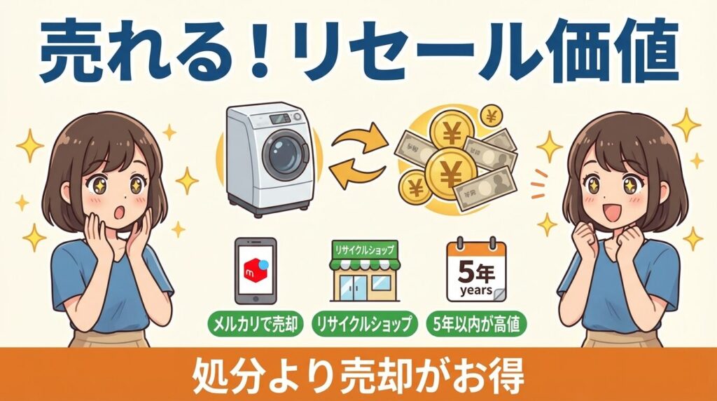 処分時のリセールバリューの真実