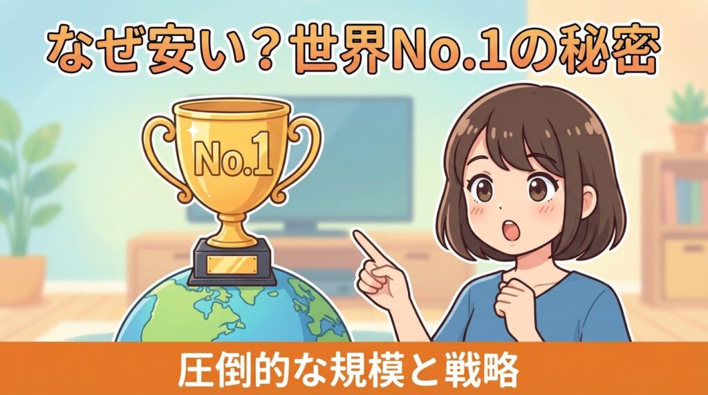 ハイアールの洗濯機はなぜ安い？世界シェアNo.1の秘密