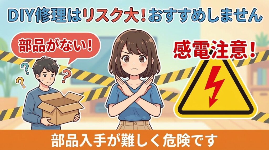 自力で部品交換（DIY）は可能？リスクと入手難易度