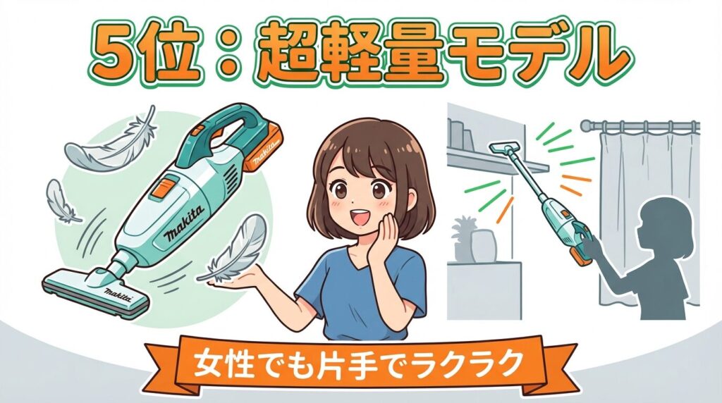 5位：軽量重視でもメインで使える【CL107FD/CL108FD】