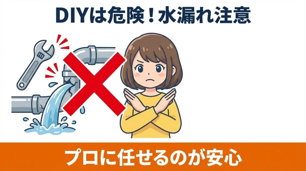 自分で交換するDIYのリスクと注意点