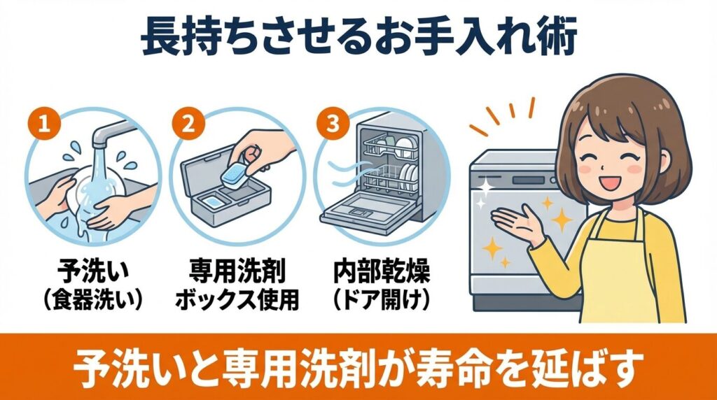 故障を防ぐ！長持ちさせるための日々のお手入れ術