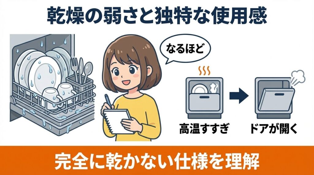 結論：乾燥の弱さと独特な使用感