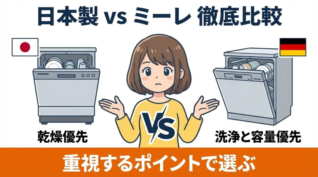 日本製と比較！ミーレ食洗機で後悔しない選び方