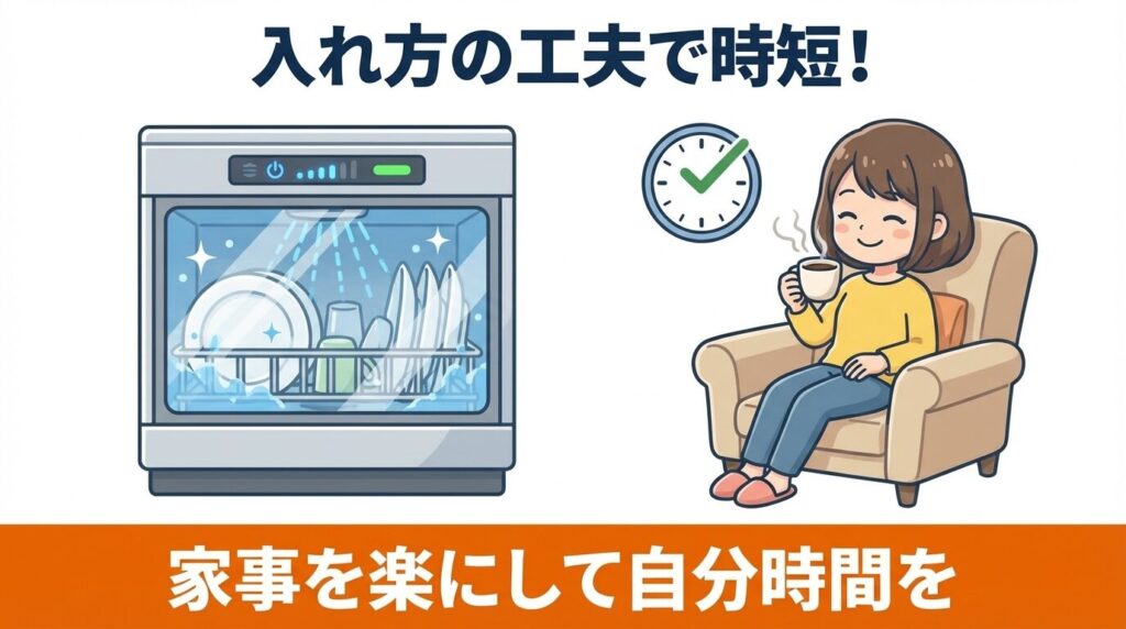 まとめ：食洗機の水筒の入れ方を工夫し時短へ