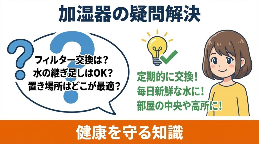 ニトリ加湿器とカビに関するQ&A