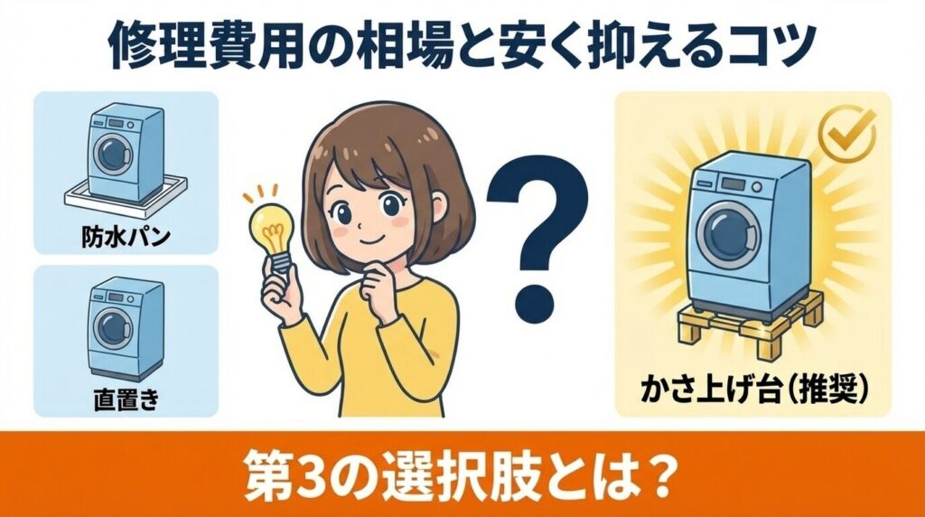 洗濯機の防水パンは必要か迷う時の代替案と実践知識