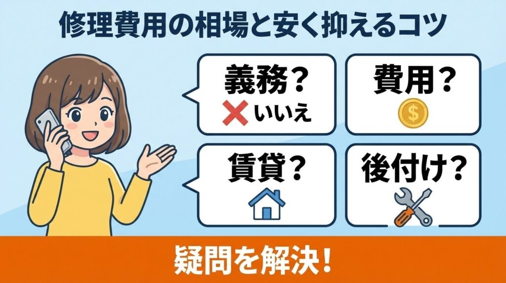 よくある質問:賃貸や後付けなど