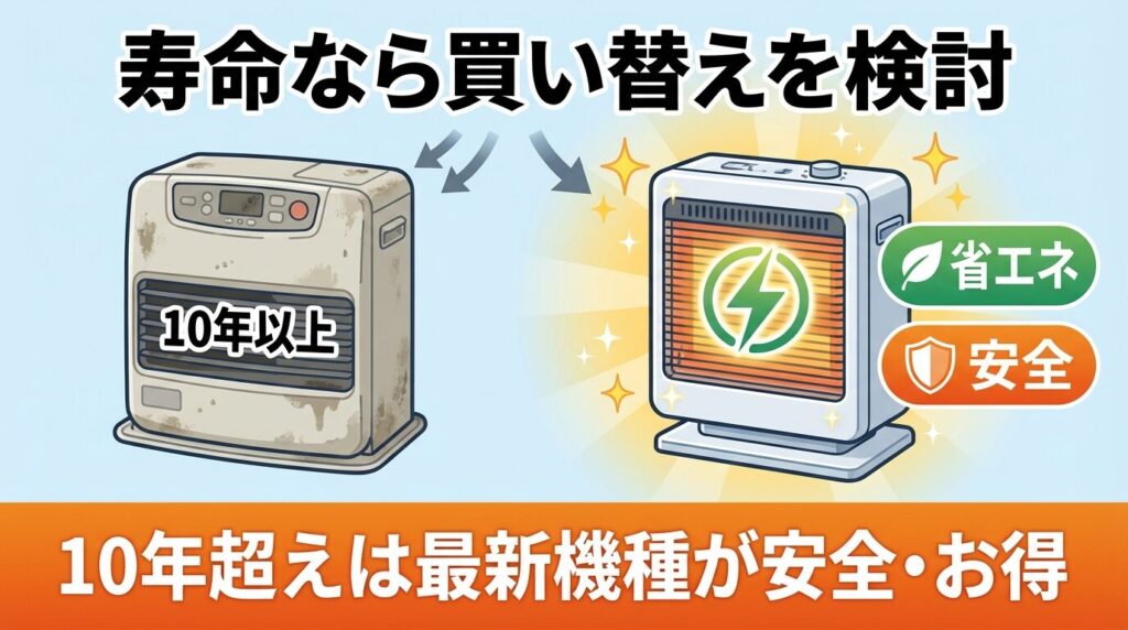 寿命なら買い替え！高コスパな推奨機種