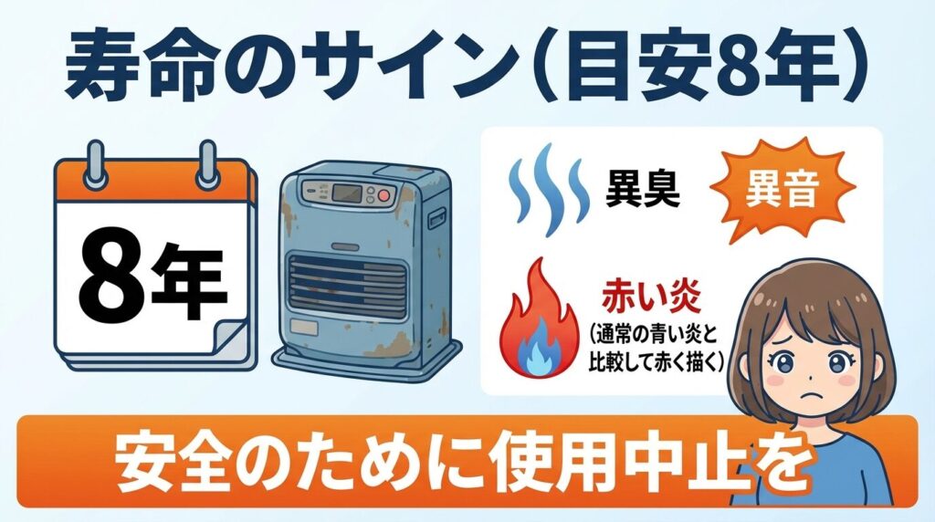 寿命のサイン？使用年数と危険な症状