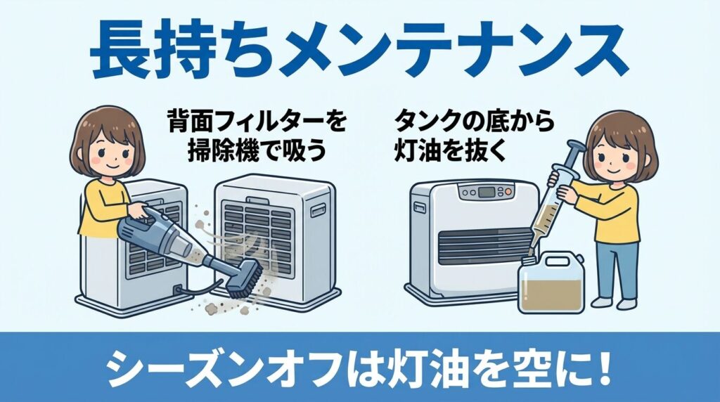 故障を防ぐための日常メンテナンスと保管