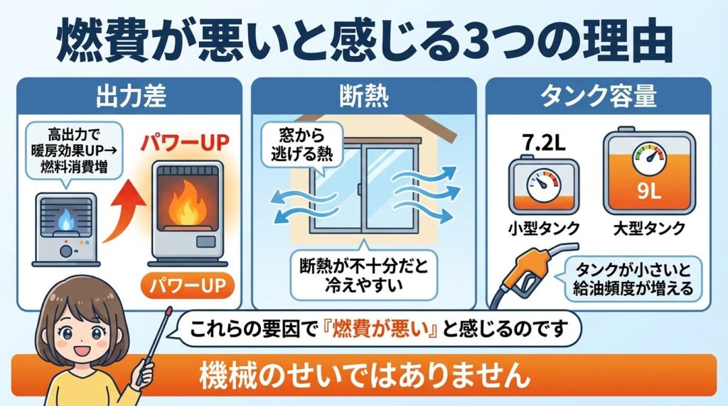 なぜ「燃費が悪い」と感じるのか？3つの心理的・物理的要因