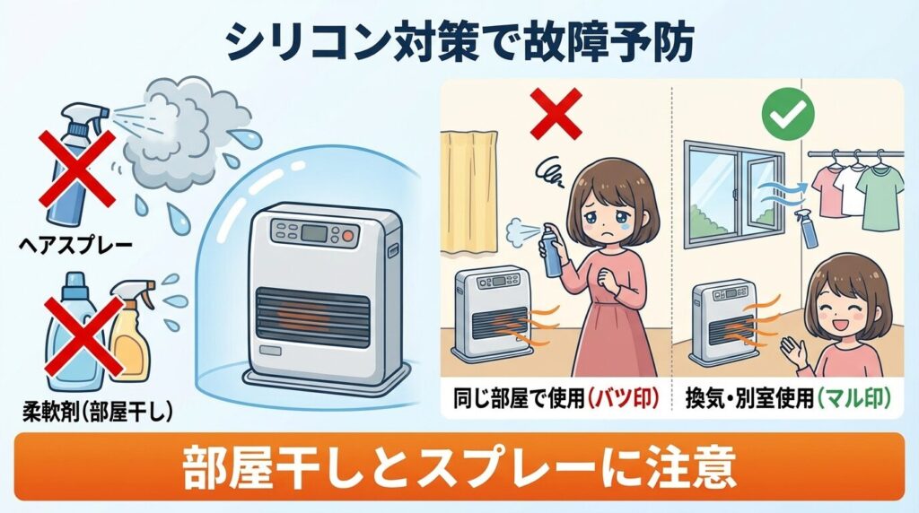 次に故障させないためのシリコン対策と予防