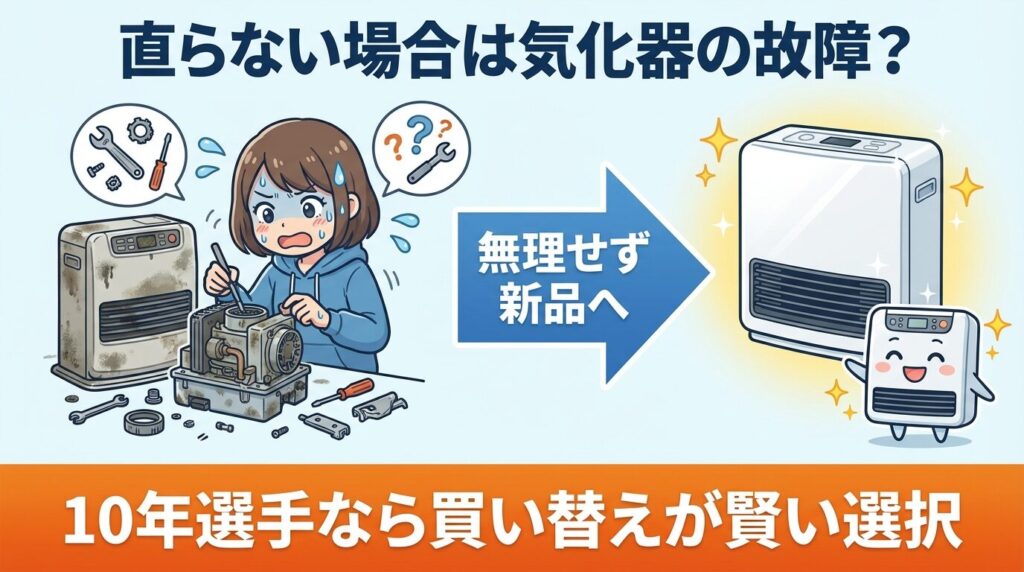 それでも直らない時の気化器クリーニング