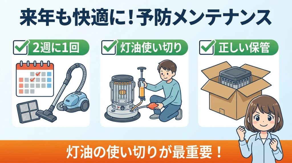 異音トラブルを防ぐ日常の予防メンテナンス