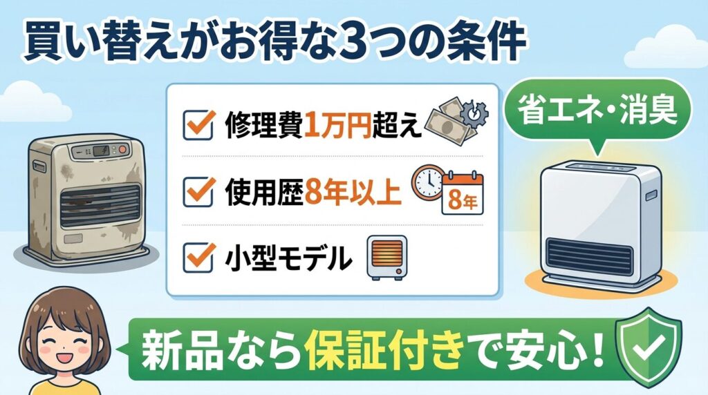 寿命は6〜10年！修理より買い替えがお得な判断基準
