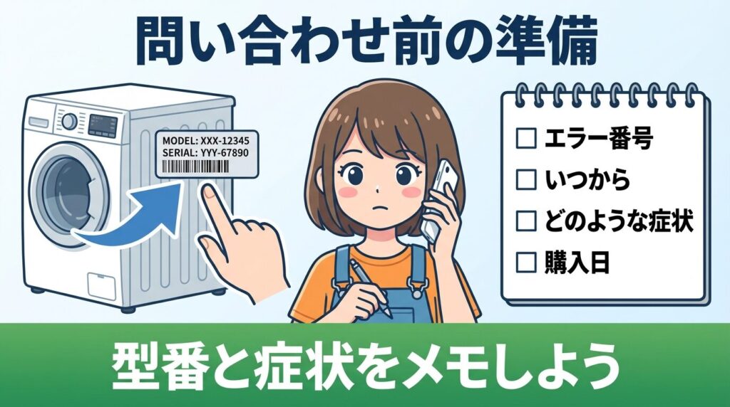 サポートへ問い合わせる前の準備リスト