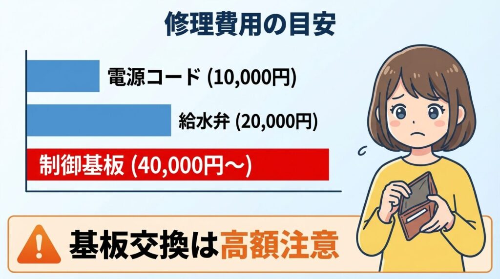 【判断基準】修理費用の相場と経過年数