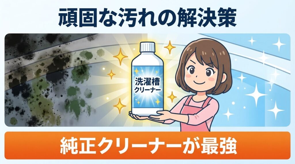 頑固な汚れには純正クリーナーが必須【推奨】
