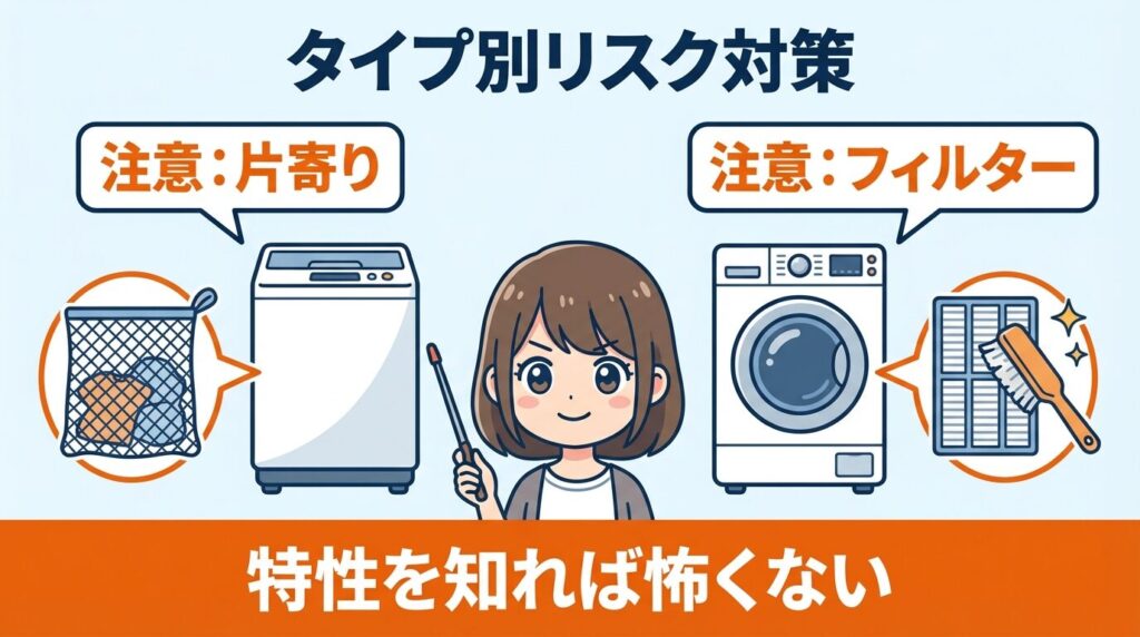 壊れやすいリスクを防ぐAQUA洗濯機の選び方