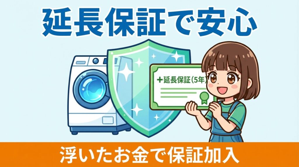 【高コスパ】延長保証がつけられるおすすめ3選