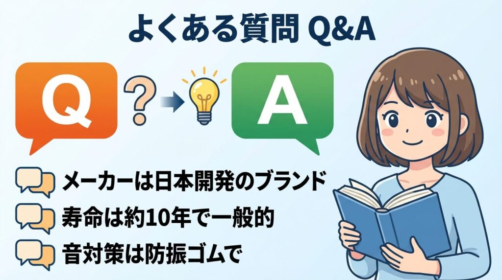 アクア洗濯機に関するよくある質問Q&A