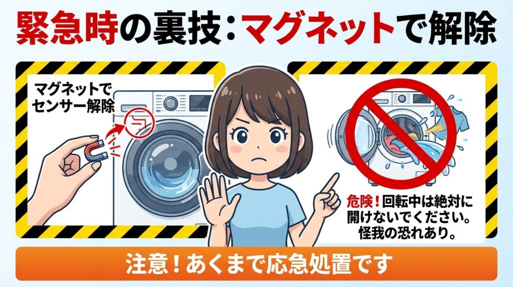 【裏技】マグネットで強制解除する方法