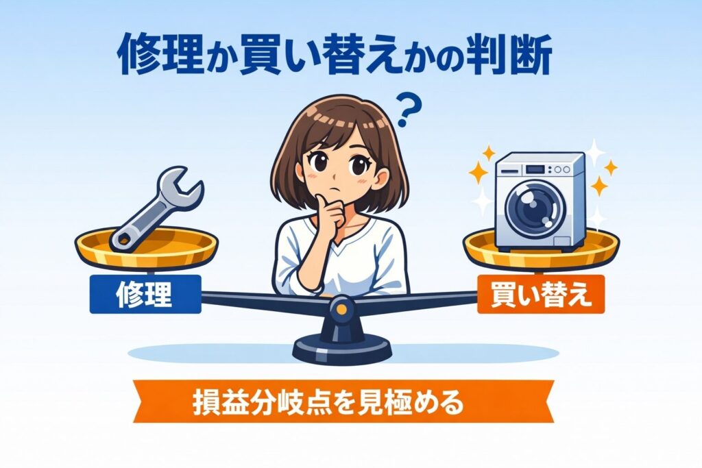 高額な修理費用なら買い替え？アクアの判断基準