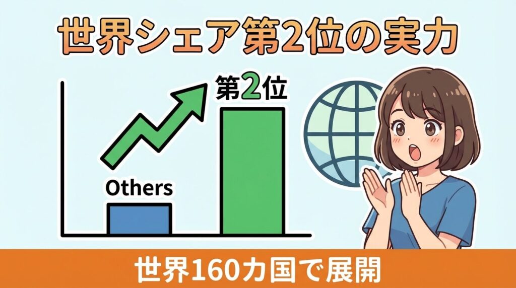 中国本社だが世界シェア上位の実力派メーカー